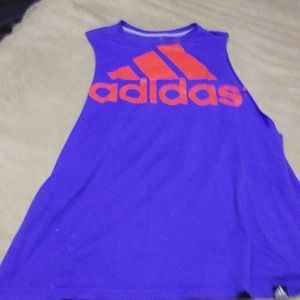 Adidas on the go sporty tank wide below the arms
